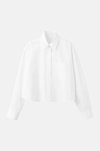 Chemise à manches courtes - blanc