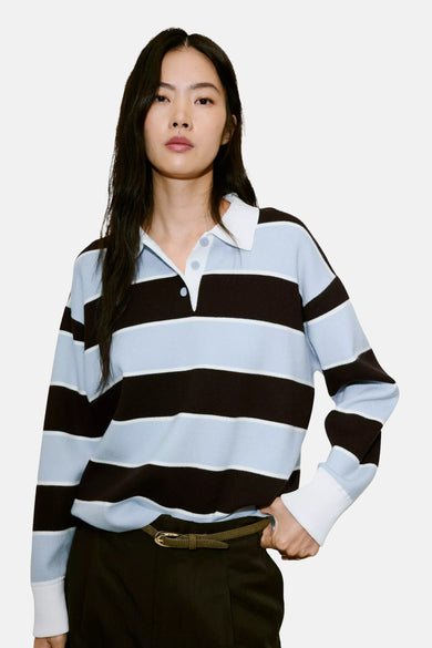 Pull col O - multicolore