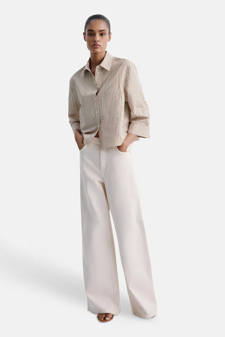 Blouse à manches courtes - multicolore