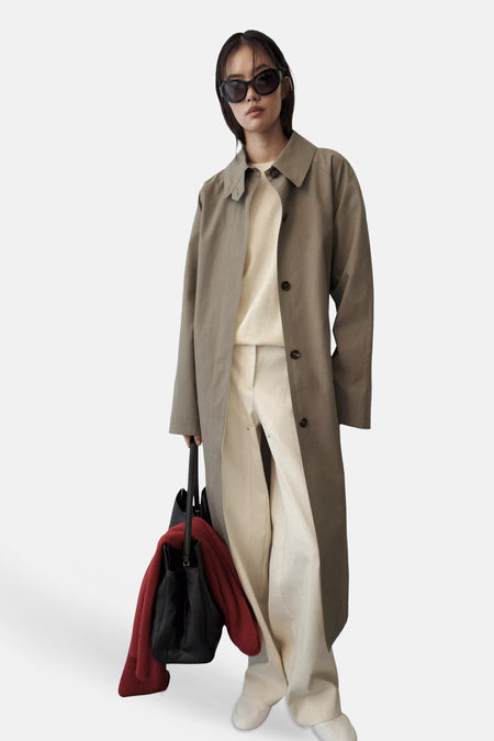 Pull col O beige - MANGO