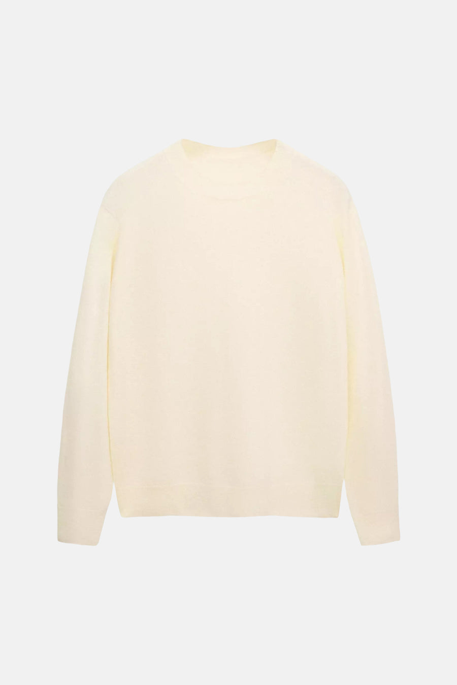 Pull col O - jaune