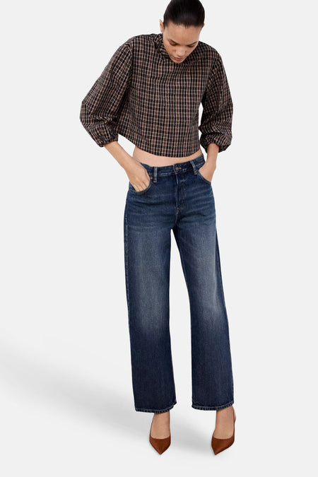 Blouse à manches longues - multicolore