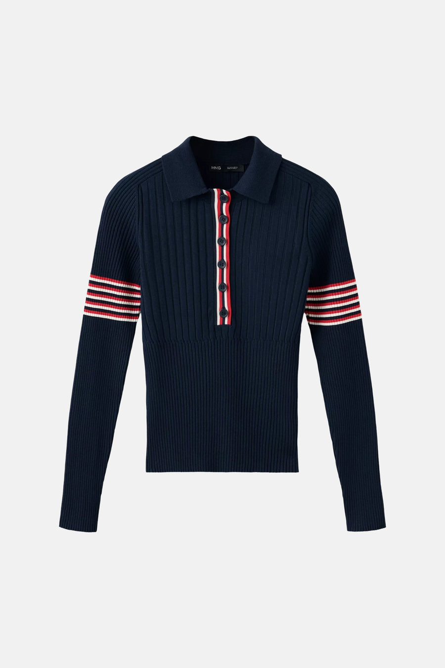 Pull à col roulant - Bleu