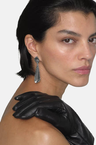 Boucles d'oreilles - argenté