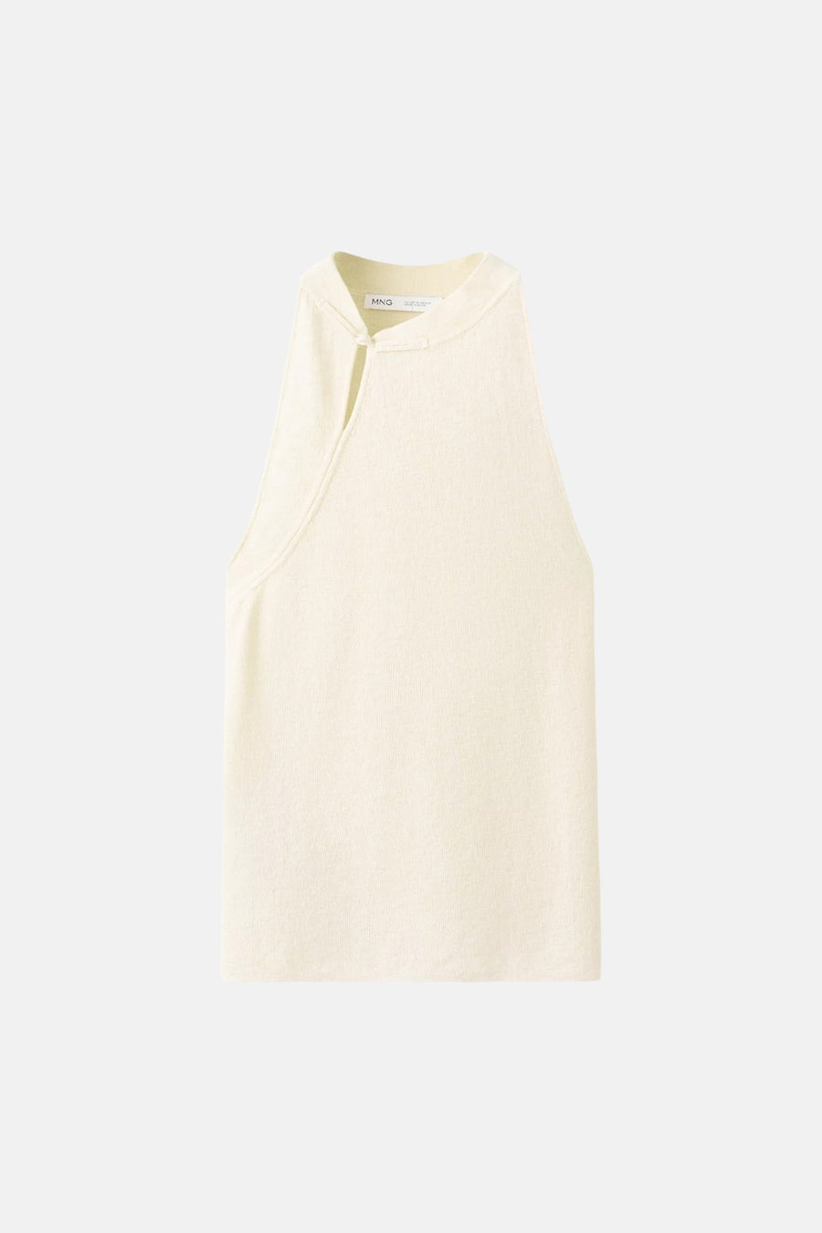 Chemisier (sans manches) beige - MANGO