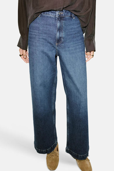 CATHERIN - dark blue denim