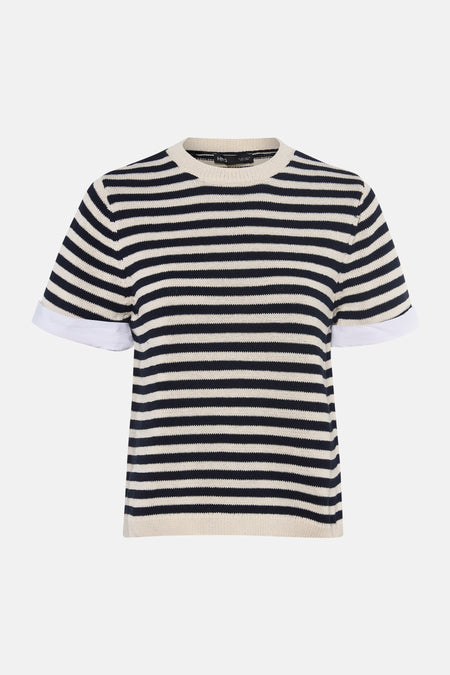 Pull à manches courtes - bleu