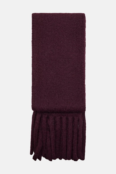Echarpe bordeaux - MANGO