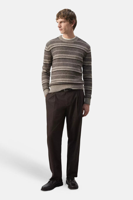 Pull col O - multicolore