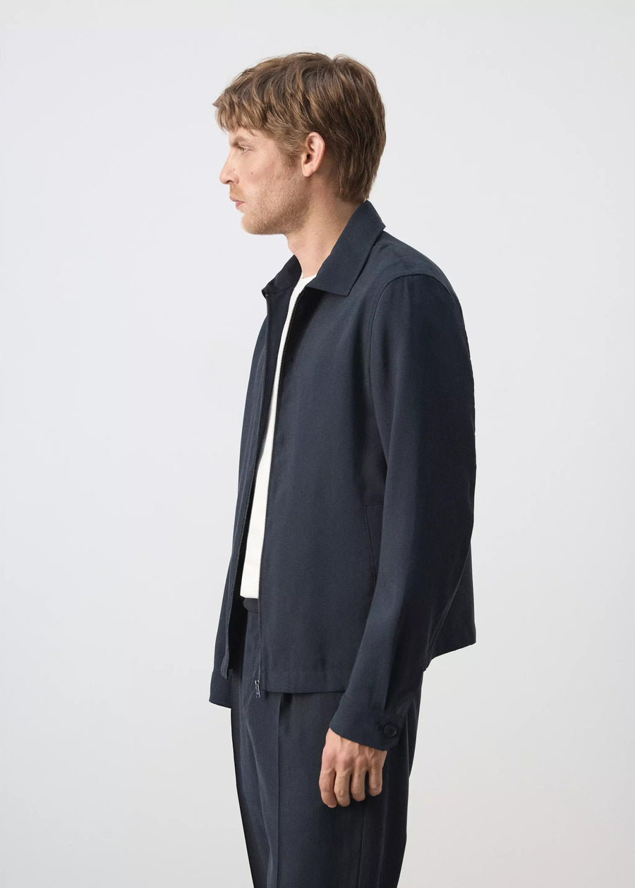 Heren tops jas casual bleu - MANGO