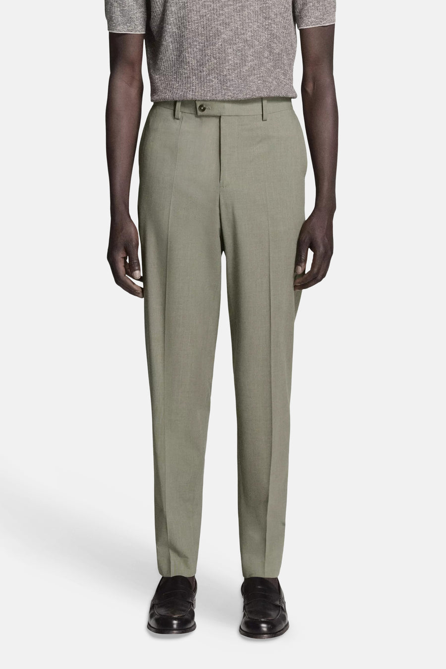 Pantalon de costume vert - MANGO