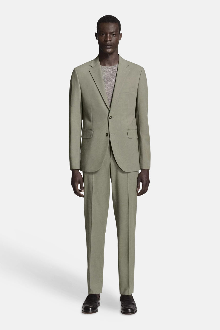 Pantalon de costume vert - MANGO