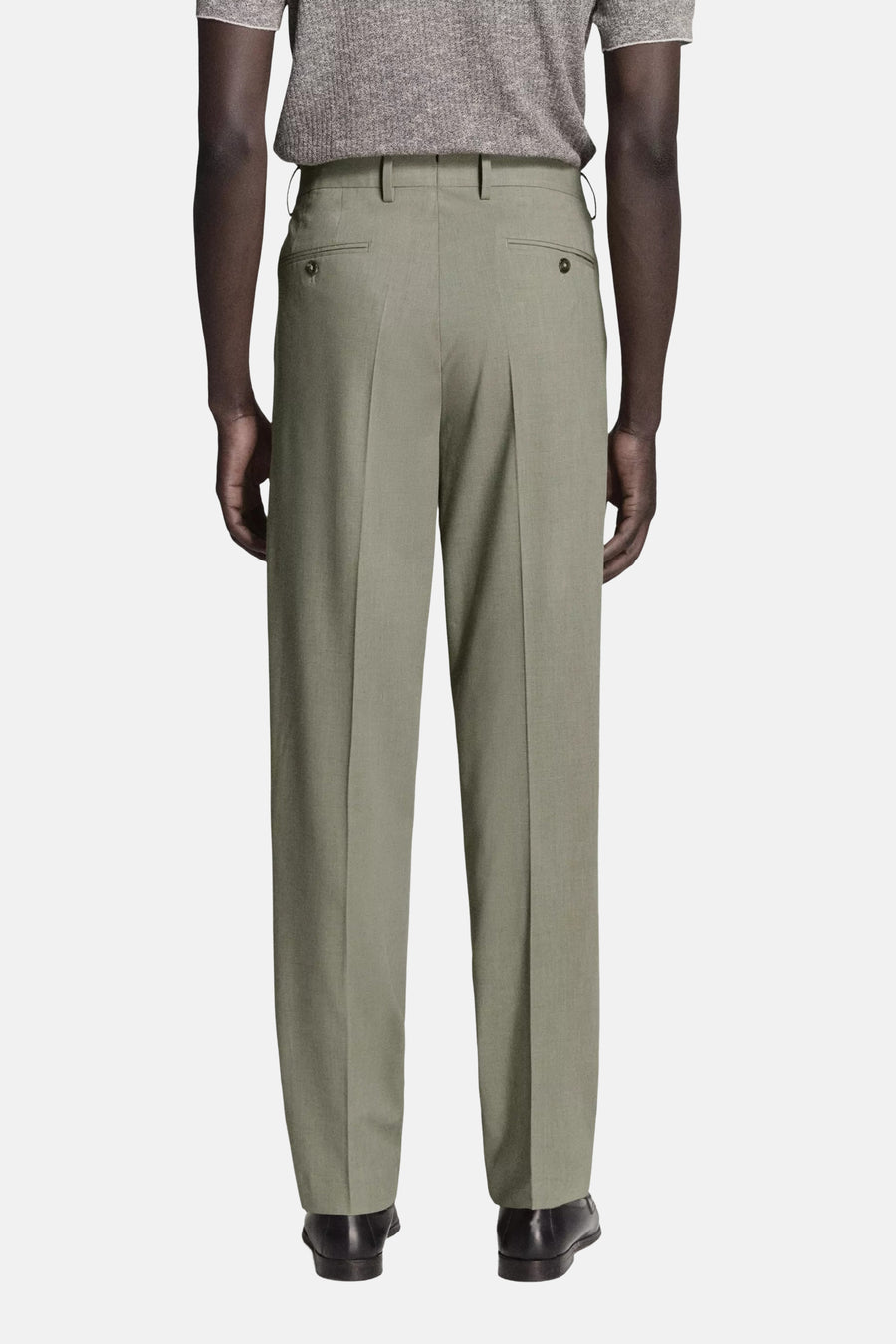Pantalon de costume vert - MANGO