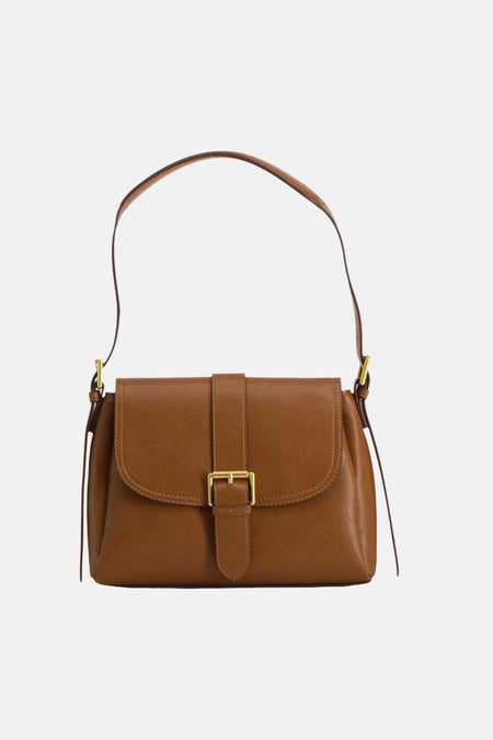 Sac à bandoulière brun - MANGO