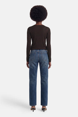 Pull col V - multicolore