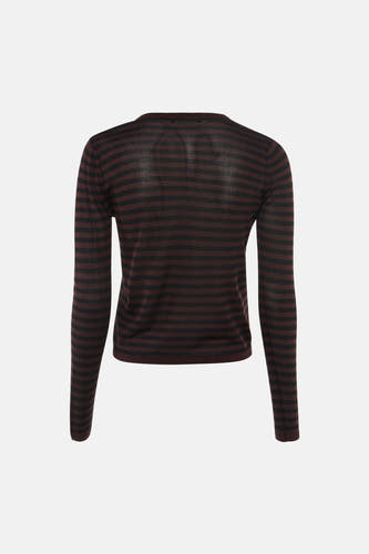 Pull col V - multicolore