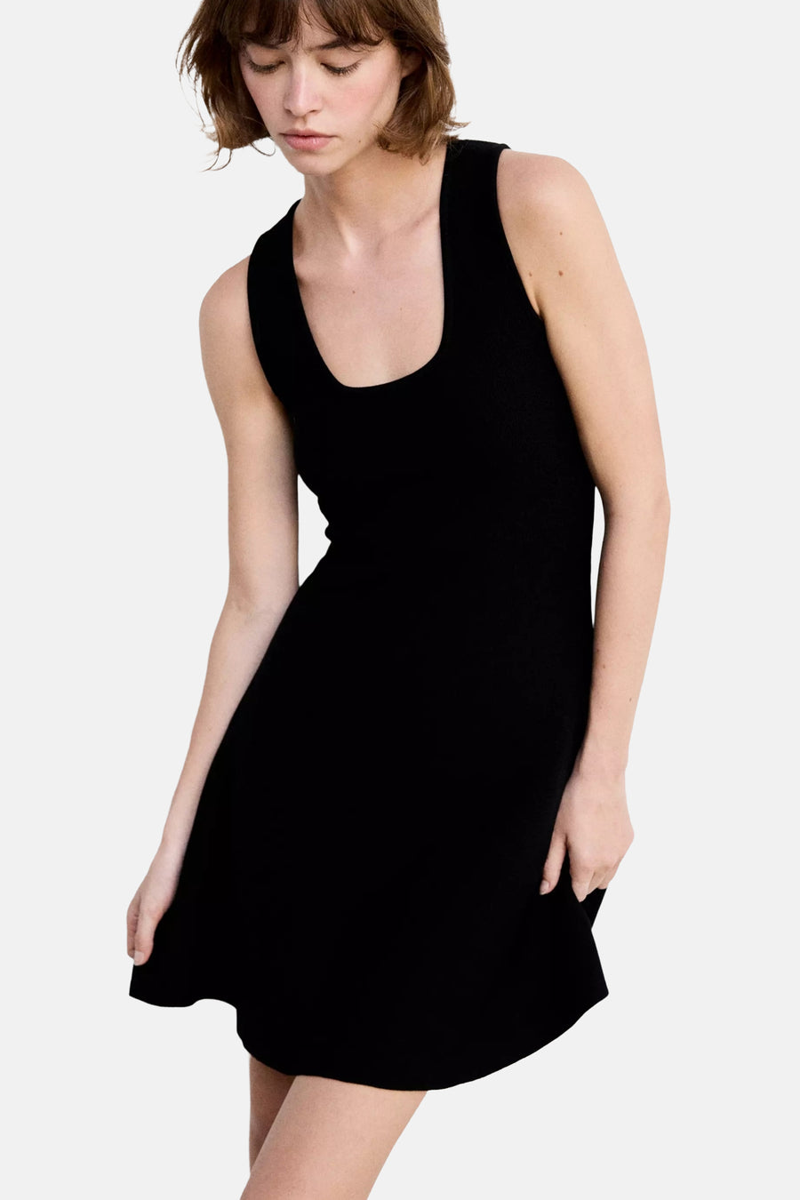 Robe à manches longues - noir