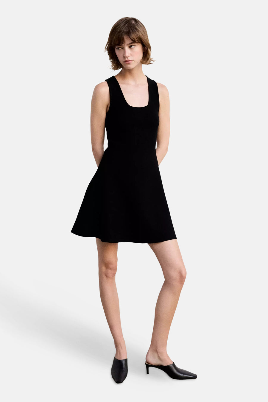 Robe à manches longues - noir