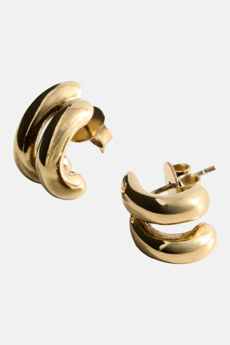 Boucles d'oreilles - doré