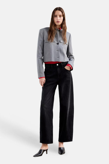 Jeans coupe spécial dark grey denim - MANGO