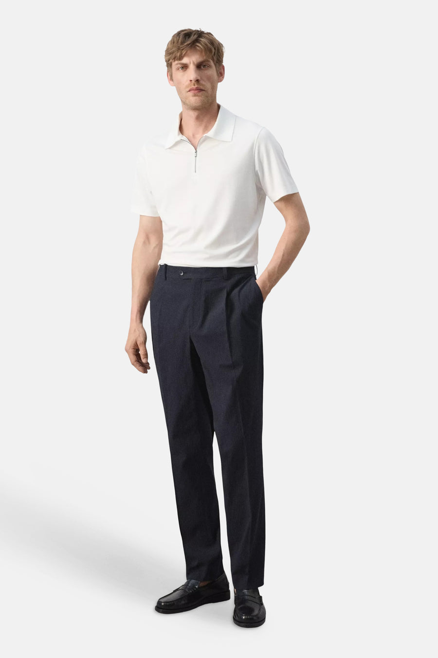 Pantalon de costume bleu - MANGO
