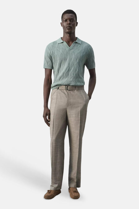 Pantalon de costume brun - MANGO