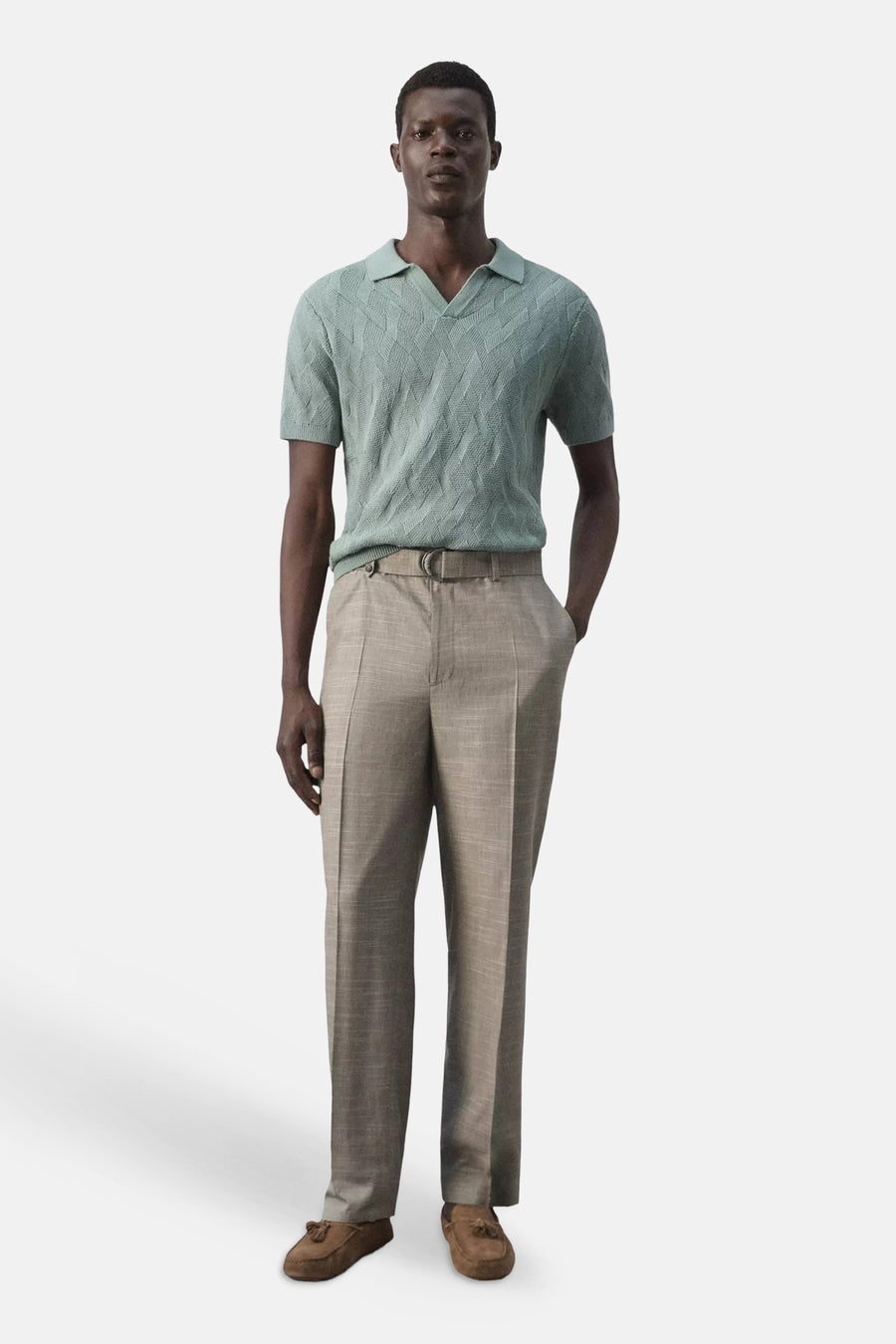 Pantalon de costume - brun