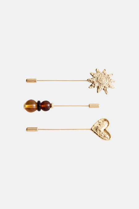 Broche - multicolore