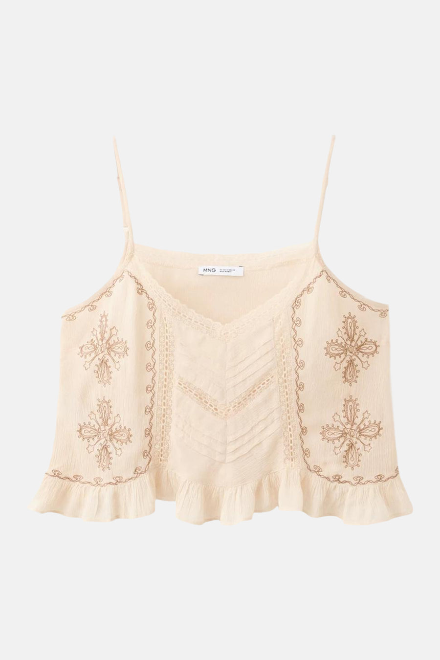 Blouse sans manches - multicolore
