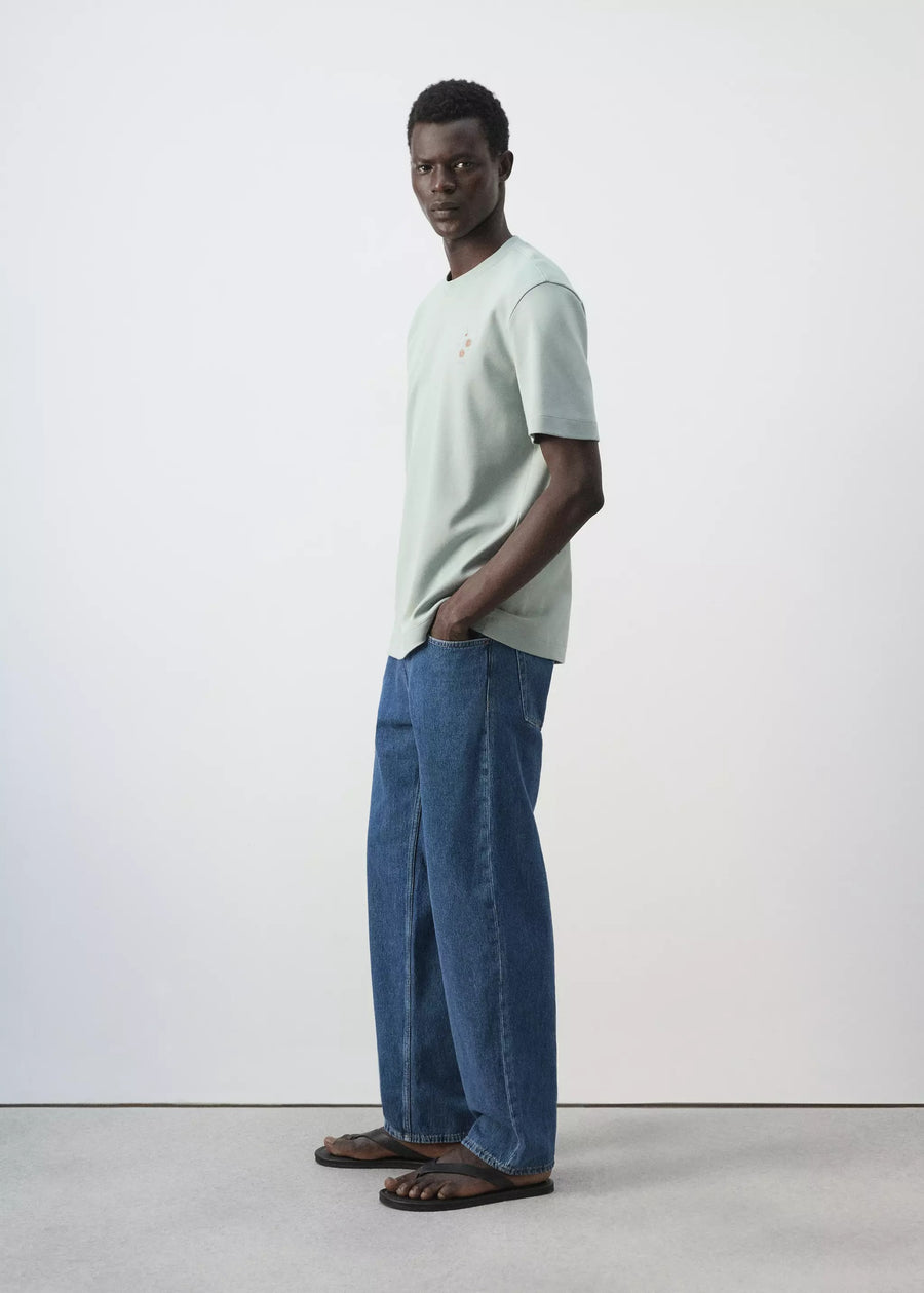 T-shirt (manches courtes) vert - MANGO