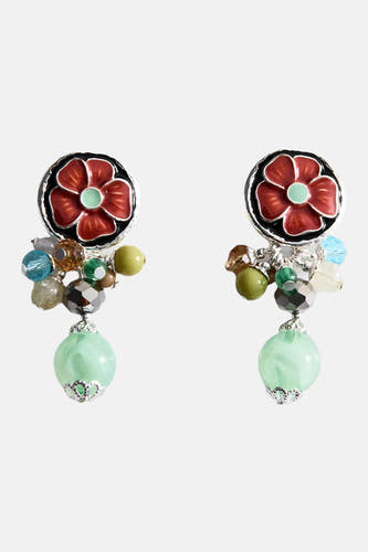 Boucles d'oreilles - multicolore