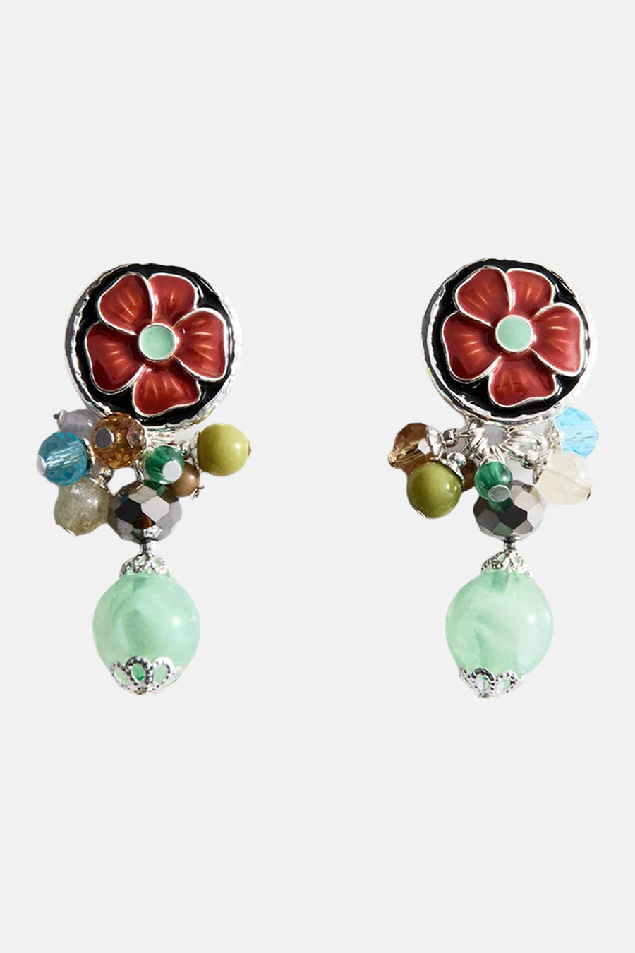 Boucles d'oreilles - multicolore