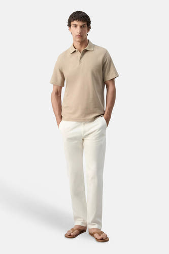 Polo à manches courtes - beige