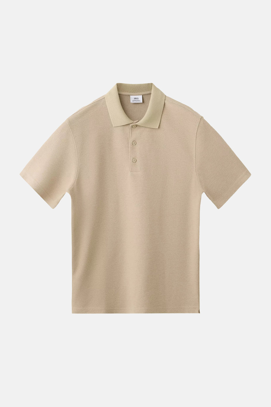 Polo à manches courtes - beige