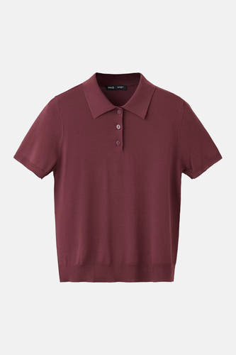 Polos bordeaux - MANGO