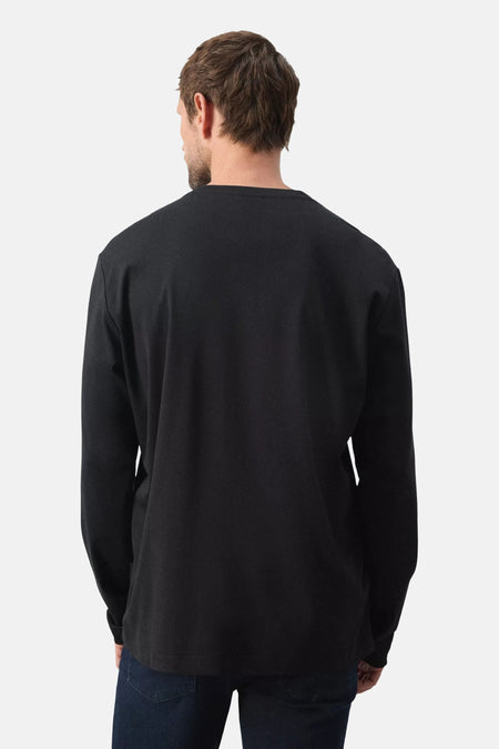 T-shirt à manches longues - noir
