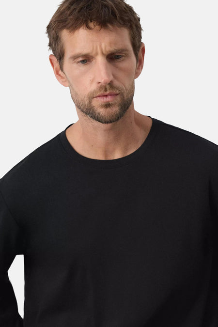 T-shirt à manches longues - noir