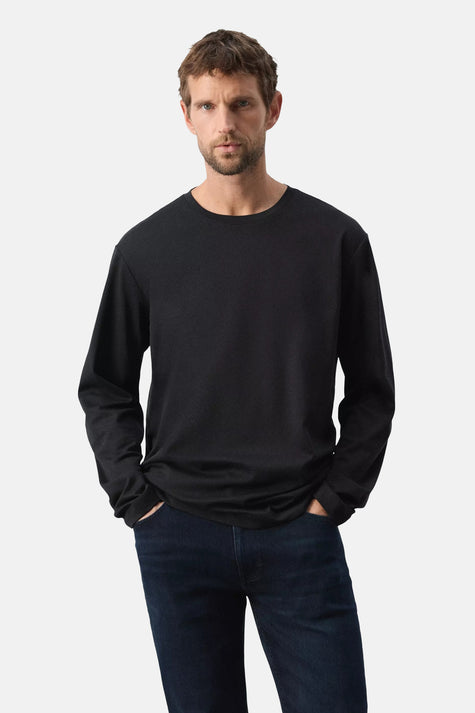 T-shirt à manches longues - noir