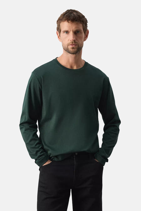T-shirt à manches longues - vert