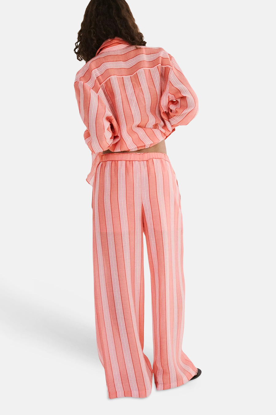 Dames sb seizoensbroek elastic multicolore - MANGO