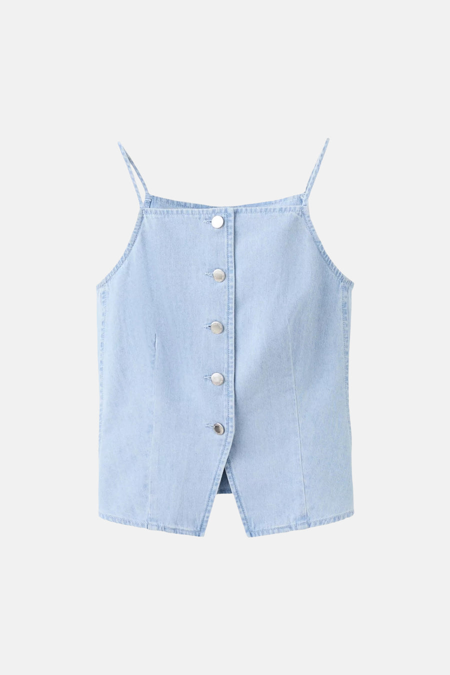 Blouse - Light blue denim