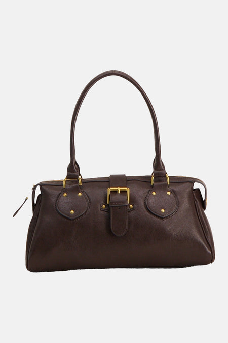 Sac à bandoulière brun - MANGO