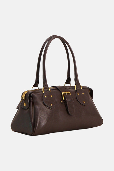 Sac à bandoulière brun - MANGO