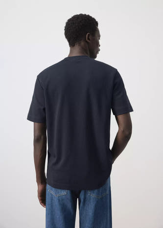 T-shirt (manches courtes) bleu - MANGO