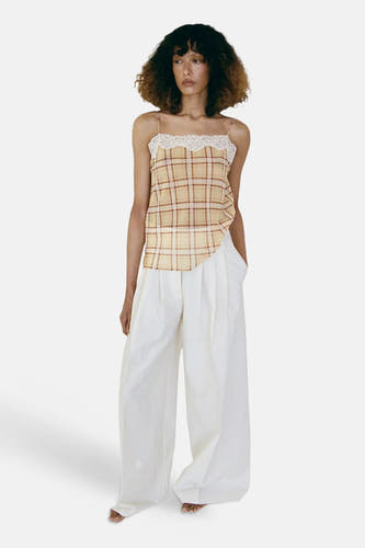 Blouse sans manches - multicolore