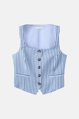 Blouse sans manches - multicolore