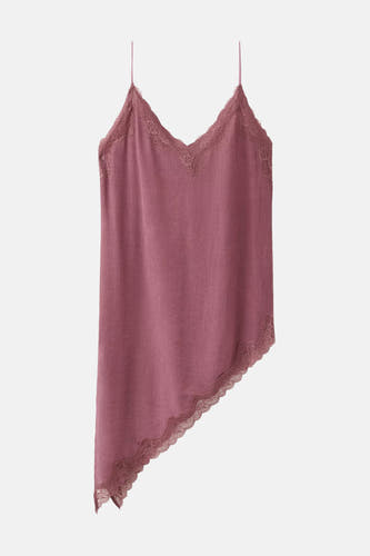 Blouse sans manches - rose