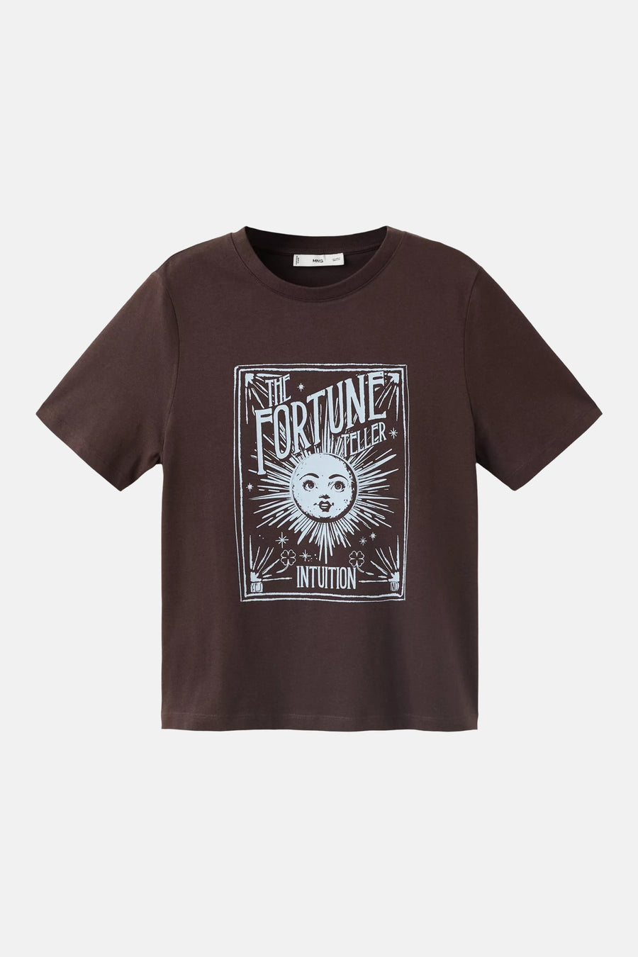 T-shirt à manches courtes - Brun