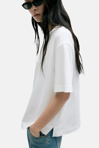 T-shirt à manches courtes - blanc