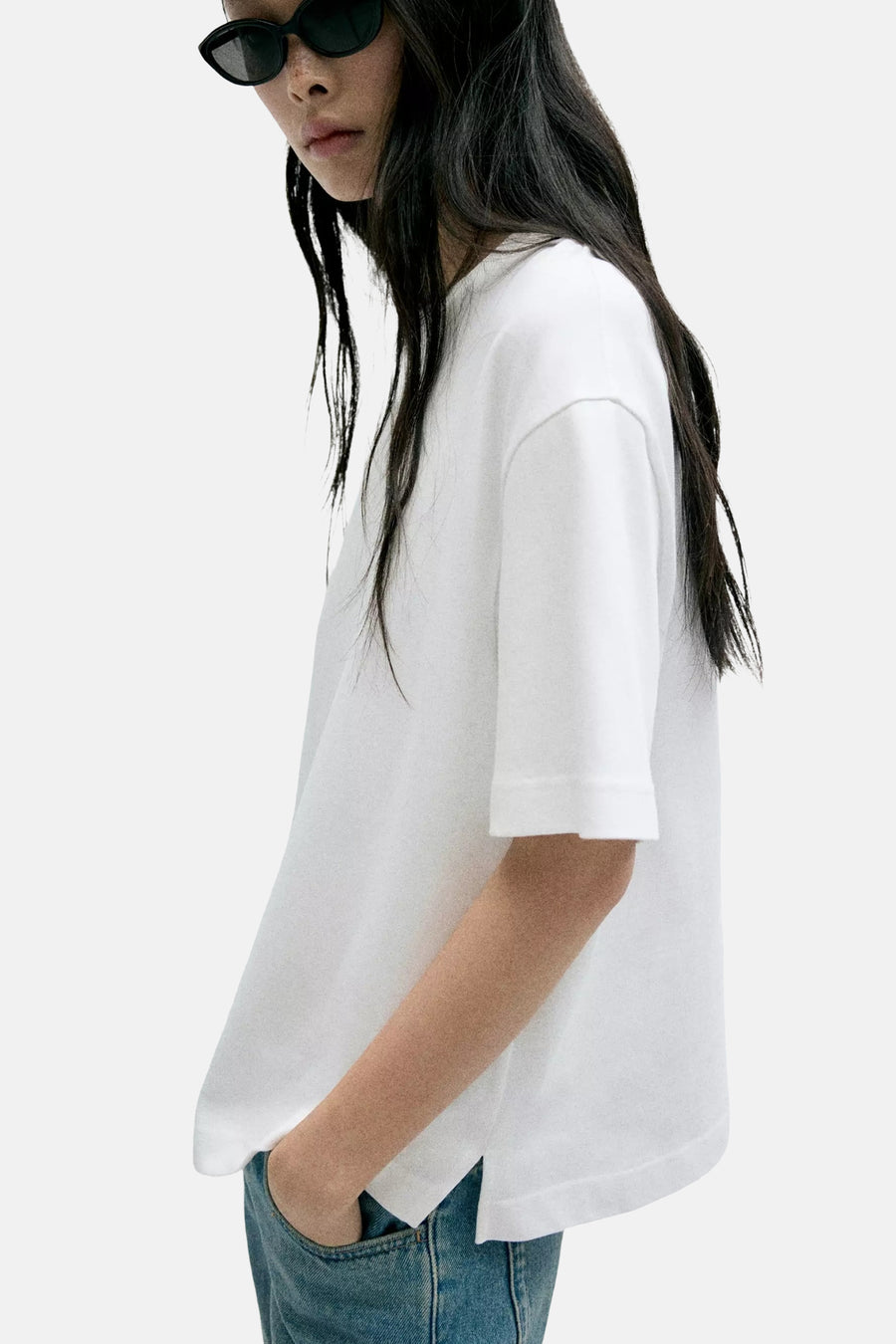 T-shirt à manches courtes - blanc